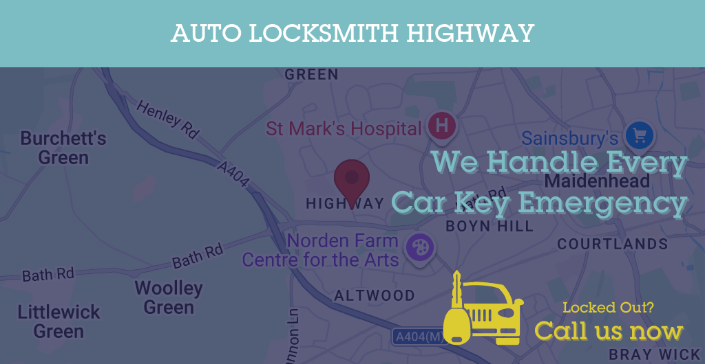Auto Locksmith Services in Highway - SL postcode