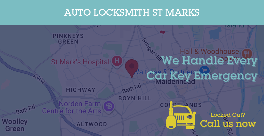 Auto Locksmith Services in St Marks - SL postcode